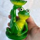 Grønn Frosk Krystallkuleholder thumbnail