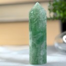 Grønn Feather Fluoritt Tårn #5** thumbnail