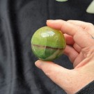 Grønn & Gul Fluoritt Kule thumbnail