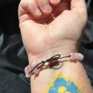 Rosenkvarts Armbånd, 8mm (JUSTERBAR) thumbnail