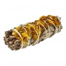 Hvit Salvie Bunt & Gul Sinuata  thumbnail