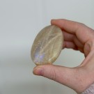 Hvit Månestein Håndstein #3** thumbnail