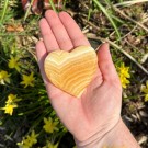 Oransje Bånd Kalsitt Hjerte thumbnail