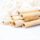 Makapli Bambussugerør - 6stk ink pose & rengjøringsbørste thumbnail