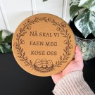 Aggressive Påske Gryteunderlag - Nå skal vi faen meg kose oss thumbnail