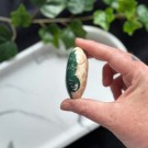 Heulanditt, Skolesitt & Tre Agat Håndstein #6 thumbnail