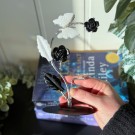 Mystic Garden Krystallholder - Jade & Obsidian thumbnail