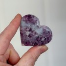 Lepidolitt Hjerte #1 thumbnail