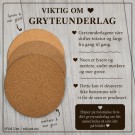Vel Unt's Aggressive Gryteunderlag - Nå skal vi faen meg kose oss thumbnail