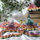 Stor Rainbow Butterfly Snake - 73cm thumbnail