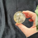 Bergkrystall Kule med Hematitt & Limonitt (Flammekvarts & Golden Healer) thumbnail