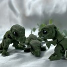 Tyrannosaurus Rex Figur - Grønn thumbnail