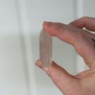 Flammekvarts Hjerte #2 - Indre Ild i Fasettslipt Form thumbnail