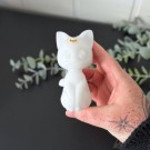 Hvit Jade Månekatt thumbnail