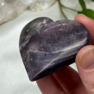 Nydelig flashy Purple Mica Hjerte #6 thumbnail