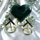 Krystallholder Til Hjerter [Medium-GULL] thumbnail