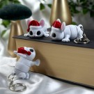 Kanin med nisselue - Nøkkelring** thumbnail