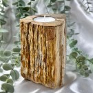 Forsteinet Tre Telysholder Høy thumbnail