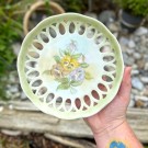 GJENBRUKS-SKATT: Gammelt Håndmalt Pyntefat thumbnail