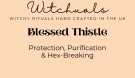 Witchuals: Blessed Thistle/Benedikturt (Benediktinertistel) thumbnail