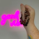 Krystallhjerte Armbånd - Rhodonitt thumbnail