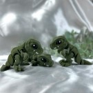 Tyrannosaurus Rex Figur - Grønn thumbnail