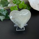 Glitrende Sage Aventurin Hjerte #3 (Aventurin med mica) thumbnail