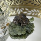 Edderkopp på blad - Fruit Jasper & Serpentin #1 thumbnail