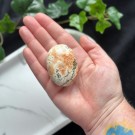 Heulanditt, Skolesitt & Tre Agat Håndstein #5 thumbnail