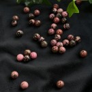 8mm Rhodonitt Krystallperler - 10stk thumbnail