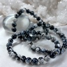 Orca Agat (Spekkhoggerstein) Armbånd, 8mm thumbnail