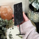 Svart Turmalin på stativ #2 thumbnail