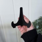Dekorativ Holder/Stativ til Gryteunderlag - Svart thumbnail