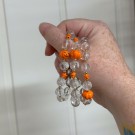 Bergkrystall Halloween Armbånd, 10mm thumbnail