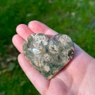 Regnskog Jaspis Hjerte thumbnail