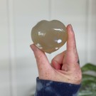 Lys Chunky Orca Agat Hjerte #4 (Spekkhoggersteinen) thumbnail