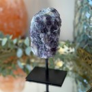 Regnbue Fluoritt Råstein På Stativ thumbnail