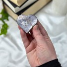 Nydelig flashy Purple Mica Hjerte #4 thumbnail