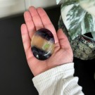 Regnbue Fluoritt Håndstein #1 thumbnail