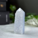 Drusy Blonde Agat Tårn #4 (Blue Lace) thumbnail