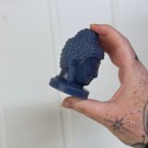 Blå Aventurin Buddha Hode thumbnail