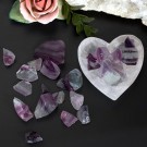 Regnbue Fluoritt Råbiter 50gram pakker (5-10stk) thumbnail