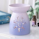 Pastel Skies - Lilla Aromalampe & Oljebrenner med Sol og Måne thumbnail