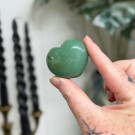 Chunky Grønn Aventurin Hjerter thumbnail