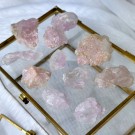 ~Sjeldne Krystalliserte Rosenkvarts fra Brasil thumbnail