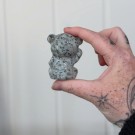 Teddybamse med Sløyfe i Kiwi Jaspis thumbnail