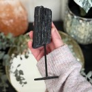 Svart Turmalin på stativ #1 thumbnail