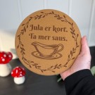 Vel Unt's Jule Gryteunderlag - Jula er kort. Ta mer saus. thumbnail
