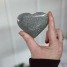 Glitrende Sage Aventurin Hjerte #4 (Aventurin med mica) thumbnail