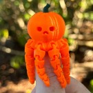 Mini Flexi Pumpkin Octopus thumbnail